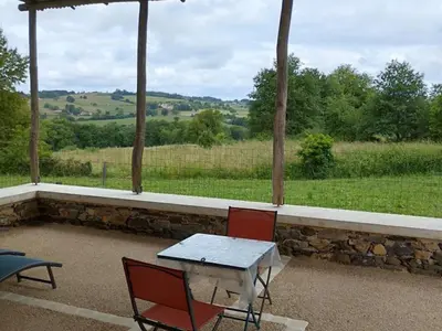 Paysage naturel près de la maison de vacances