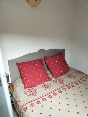 Un ou plusieurs lits dans un hébergement de l'établissement T3 Duplex Les Marmottes