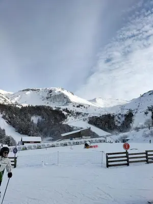 L'établissement T3 Duplex Les Marmottes en hiver