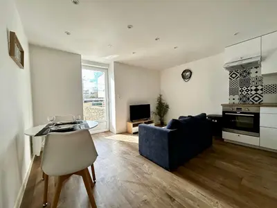 Télévision ou salle de divertissement dans l'établissement La Terrazza, cocon avec terrasse