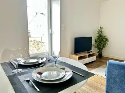 Télévision ou salle de divertissement dans l'établissement La Terrazza, cocon avec terrasse