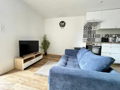 Télévision ou salle de divertissement dans l'établissement La Terrazza, cocon avec terrasse