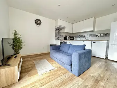 Cuisine ou kitchenette dans l'établissement La Terrazza, cocon avec terrasse
