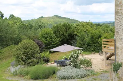 Paysage naturel près de la maison de vacances