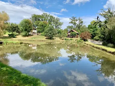 Paysage naturel près de le camping