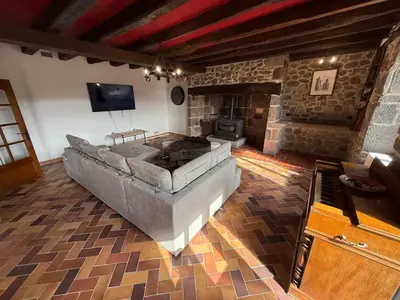 Coin salon dans l'établissement La Maison du Colonel