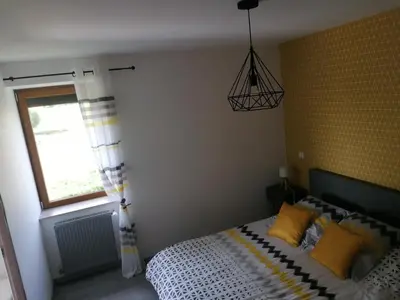Un ou plusieurs lits dans un hébergement de l'établissement La Maison de Valie