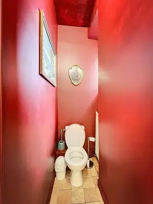 Salle de bains dans l'établissement La Suite Shelby Brive