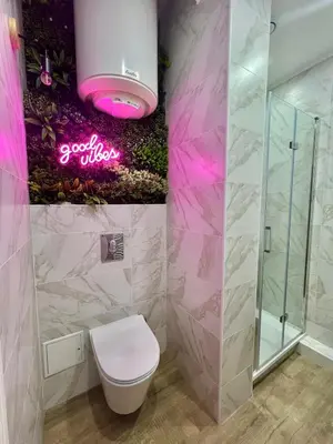 Salle de bains dans l'établissement Bel appartement centre ville