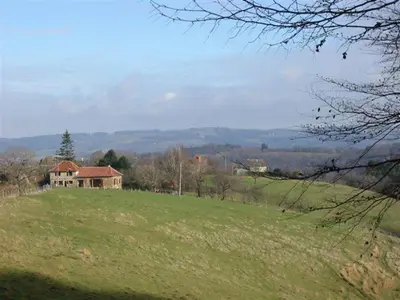 Paysage naturel près de la maison de vacances