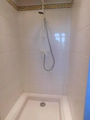 Salle de bains dans l'établissement Gite de France Lot Dordogne 3 épis