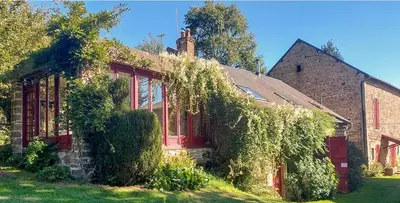 Jardin de l'établissement Ruim appartement dichtbij Bourganeuf