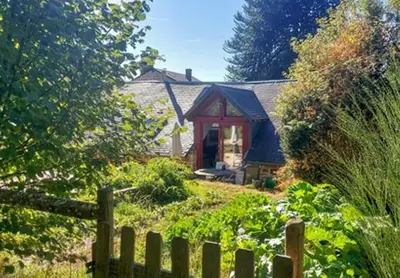 Jardin de l'établissement Ruim appartement dichtbij Bourganeuf