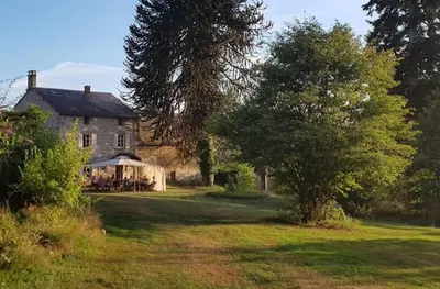 Jardin de l'établissement Ruim appartement dichtbij Bourganeuf