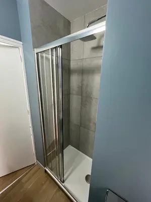 Salle de bains dans l'établissement Les balcons du 115 - appartement standing 4 étoiles