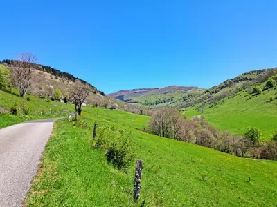 Paysage naturel près de la maison de vacances