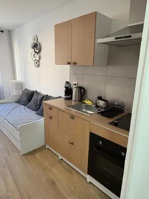 Cuisine ou kitchenette dans l'établissement Les balcons du 115 BIS - Appartement standing