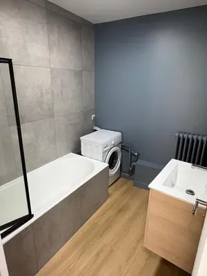 Salle de bains dans l'établissement Les balcons du 115 BIS - Appartement standing