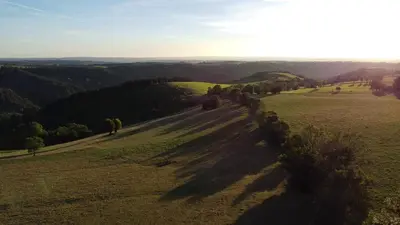 Paysage naturel près de la maison de vacances