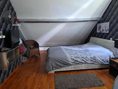 Un ou plusieurs lits dans un hébergement de l'établissement Maison