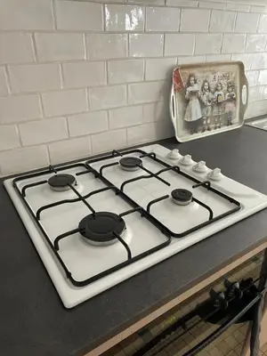 Cuisine ou kitchenette dans l'établissement Pandrignes, appartement F2