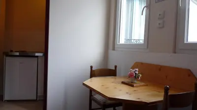Cuisine ou kitchenette dans l'établissement Résidence Le Castel Médicis