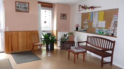 Coin salon dans l'établissement Résidence Le Castel Médicis