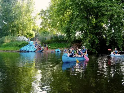Vue sur la rivière ou le fleuve situé(e) à proximité de la maison de vacances