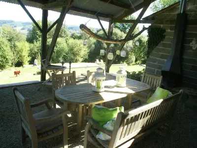 Jardin de l'établissement Holiday Home in Limoges with Saltwater Pool