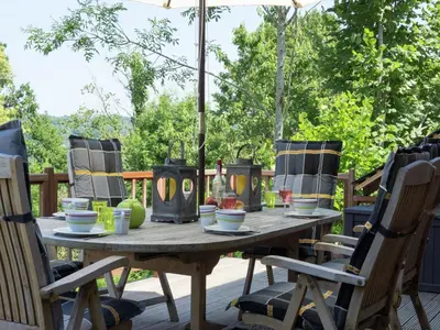 Jardin de l'établissement Holiday Home in Limoges with Saltwater Pool