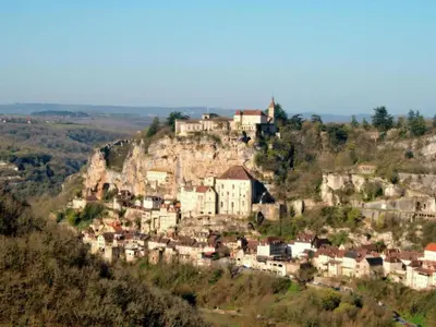 Paysage naturel près de la maison de vacances