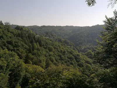Paysage naturel près de la maison de vacances