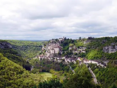 Paysage naturel près de la maison de vacances