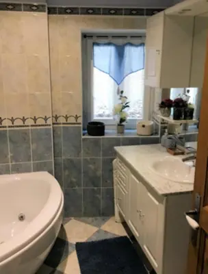 Salle de bains dans l'établissement Appt 6 à 8 pers