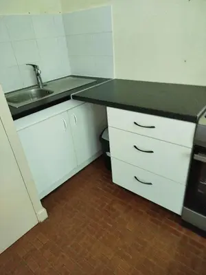 Cuisine ou kitchenette dans l'établissement Le chant de l'ègue