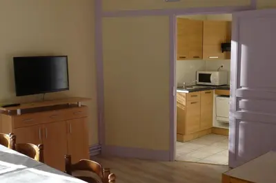 Cuisine ou kitchenette dans l'établissement Le Castel Médicis