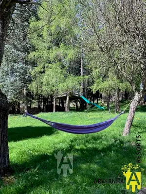 Jardin de l'établissement Chalet Les Mélèzes