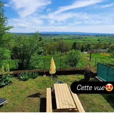 Paysage naturel près de la maison de vacances