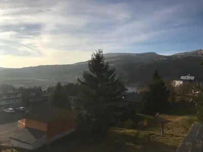 Paysage naturel près de le chalet