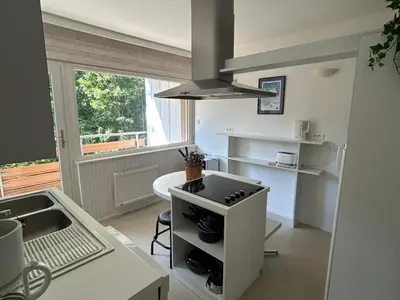 Cuisine ou kitchenette dans l'établissement Appartement de standing au centre de la station de ski, 3 chambres, 7 pers. - FR-1-814-100