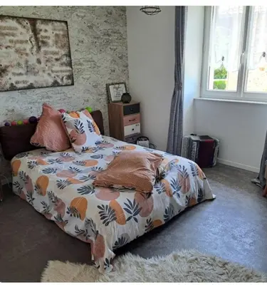 Un ou plusieurs lits dans un hébergement de l'établissement Chambre chez l'habitant 