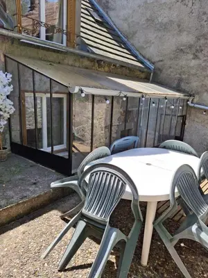 Terrasse ou espace extérieur de l'établissement Maison de Bourg