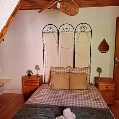 Un ou plusieurs lits dans un hébergement de l'établissement Maison de Bourg