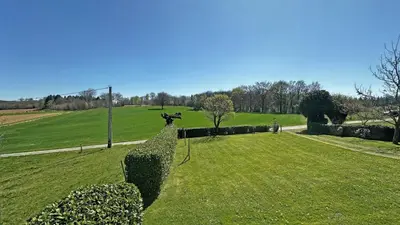 Jardin de l'établissement Gite du tigre