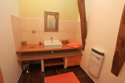 Salle de bains dans l'établissement domaine du belvedere