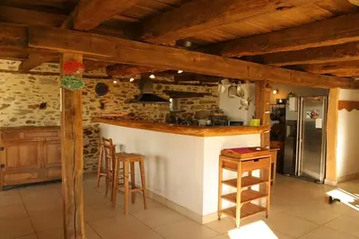 Salon ou bar de l'établissement domaine du belvedere