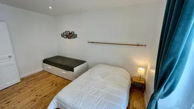 Un ou plusieurs lits dans un hébergement de l'établissement Le Beau Site 4 Le Mont Dore 6 pers