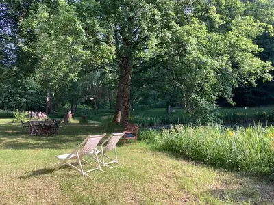 Jardin de l'établissement La Buchille