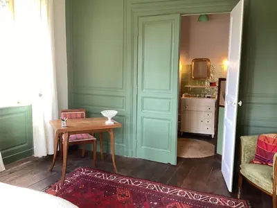 Cuisine ou kitchenette dans l'établissement La Buchille