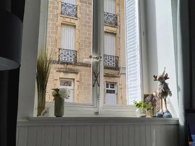 Balcon ou terrasse dans l'établissement Côté Jardin la belle époque